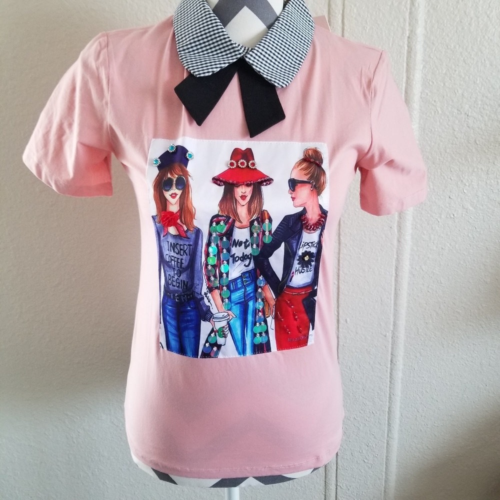 Miaomiao  fashion  t-shirt